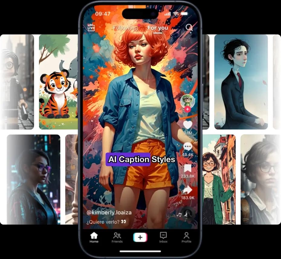 ShortIQ AI short video generation preview on phone